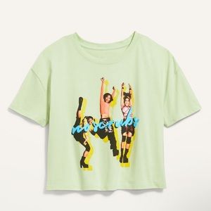 TLC Cropped Graphic Tee